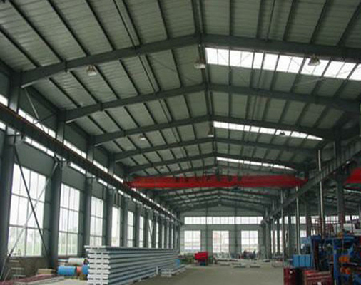 Steel Portal Frames for Prefabricated Warehouses | Durable Steel Structure with Efficient Design