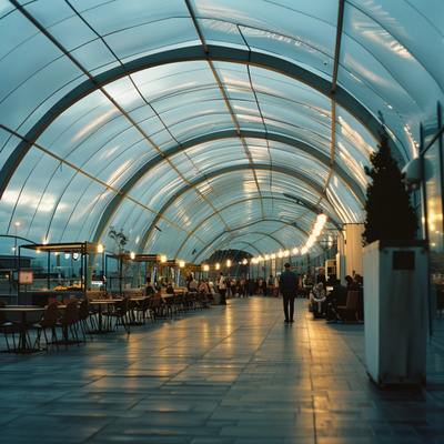 Large Velux Double Dome Skylight with Curved Aluminum Frame | For Elegantly Designed Buildings