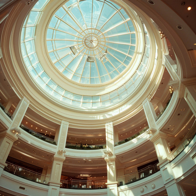 Elegant Sky Roof Dome Skylight | Perfect for Grand Dome Buildings