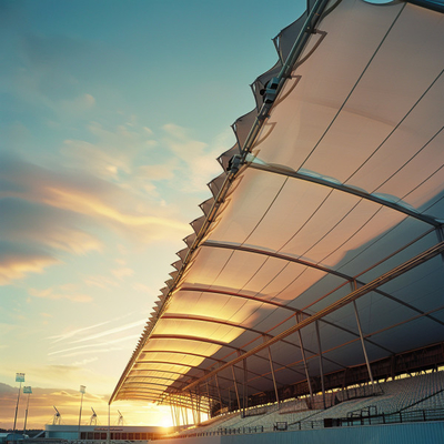 S235JR Prefabricated Steel Construction With 150mm Lightweight Roof For Sports Hall