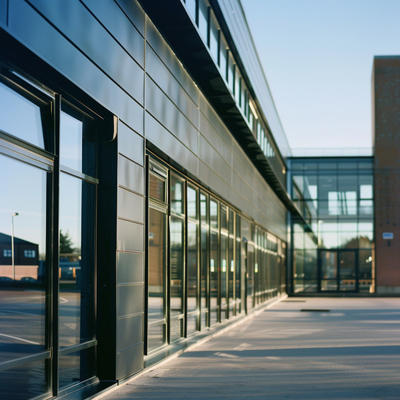 Aluminium Curtain Walls For Commercial Buildings Sleek And Durable Facade Solutions