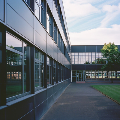 Aluminium Curtain Walls For Commercial Buildings Sleek And Durable Facade Solutions