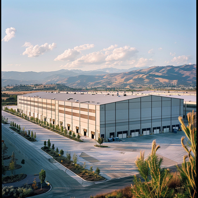 Steel Portal Frames for Supermarkets Spacious and Efficient Retail Structures