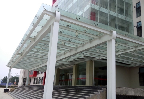 Roof Skylights For Building Lobby Porches Brighten Entrances With Natural Light