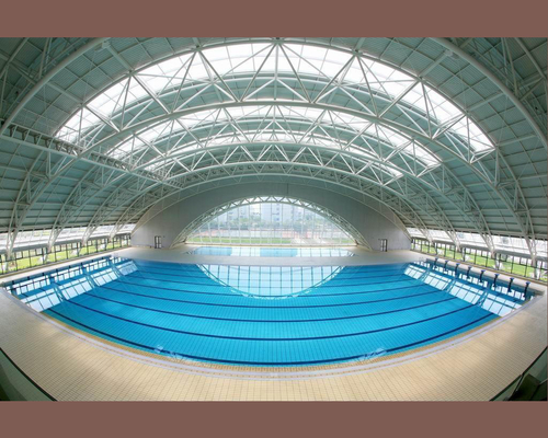 Steel Space Frame For Swimming Pool Ceiling Structures Durable And Elegant Solutions