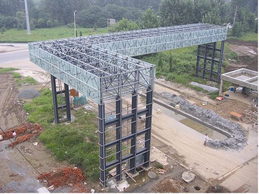 Factory Price Light Steel Prefab Steel Roof Trusses For Building Construction Stadium Roof Station Roof System ISO GB Free Design