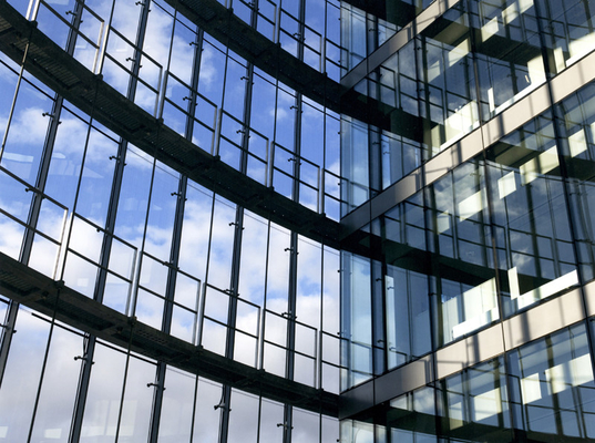 Double Laminated Thermal And Acoustic Glass Curtain Wall For Large Stations And Airports Comfort And Efficiency