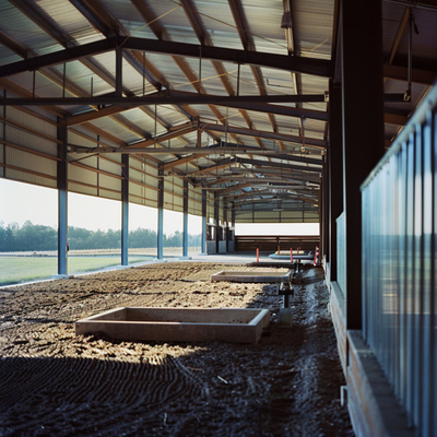 Steel Portal Frame For Horse Training Grounds Reliable And Versatile Equine Facilities