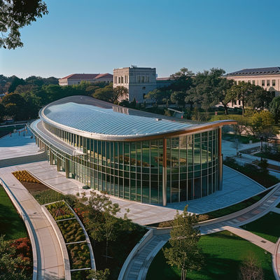 Estructura espacial de acero para grandes salas de cine Diseño innovador e integridad estructural