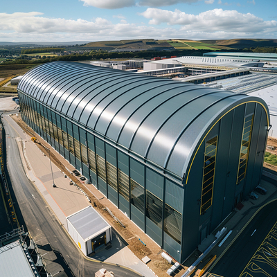 Warehouse Roof Structure For Large Logistic Centers Maximizing Space And Efficiency
