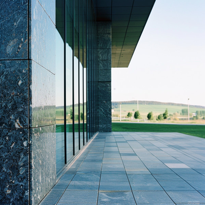 Granite Curtain Wall For Large Artistic Centers Sophisticated Aesthetic And Durability