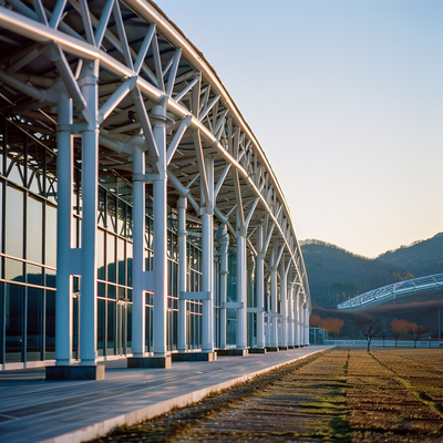 Space Frame Truss for Large Attractions Visitor Centers Engaging and Dynamic Structures