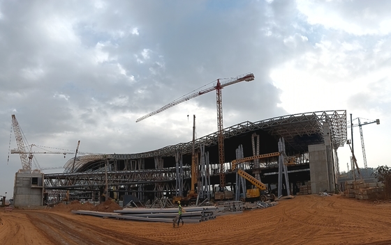 Prefabricated Light Steel Frame Airport Station Building Structure