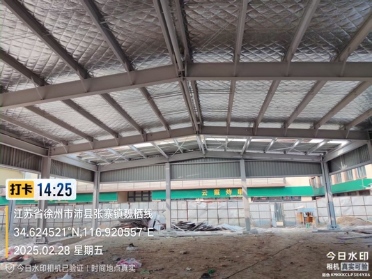 steel columns and beams and industrial warehouses for construction needs