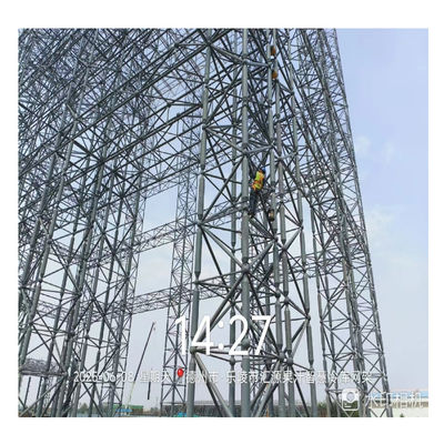 Hot Dip Galvanized Painted Steel Space Frame Systems