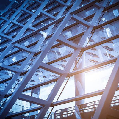 Custom Lightweight Galvanized Steel Truss Roof Structure GB Standard