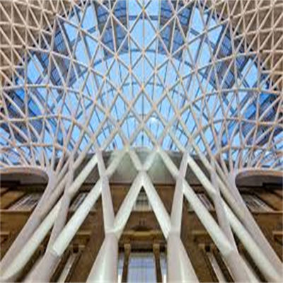 50 Years Usage Steel Space Frame with 15-21 Days Delivery and ±1% Tolerance for Durable Construction