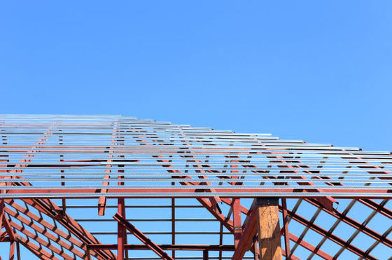 ISO9001:2008/CE/BV Certified Long-span Steel Space Frame with Energy Saving Prefabricated Structure