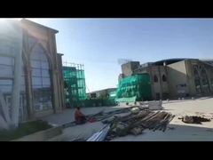 space frame steel structure light warehouse and workshop building