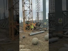 space frame installation site
